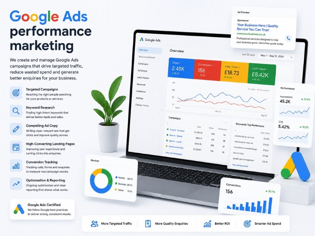 Google Ads performance marketing