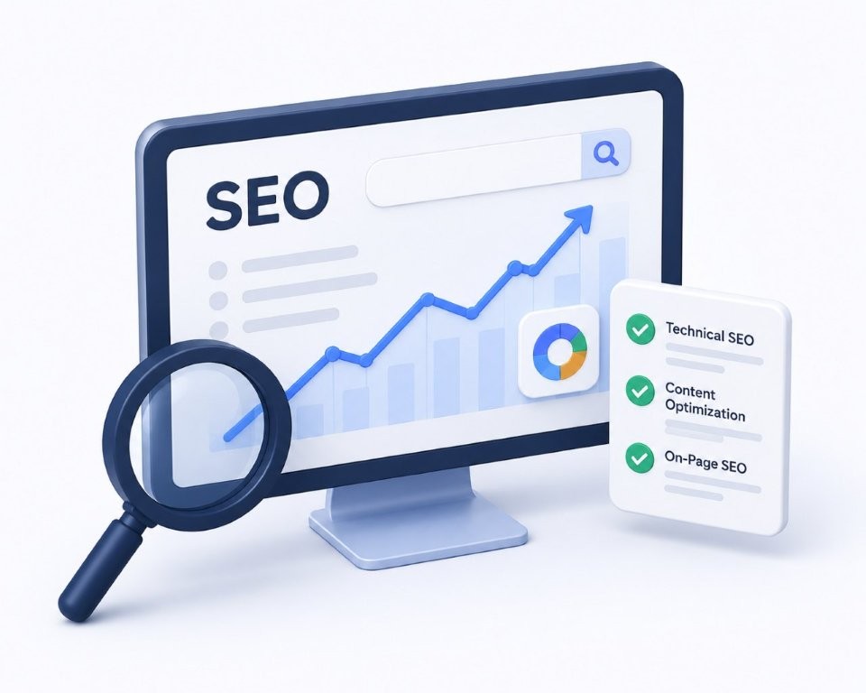 SEO services and search visibility